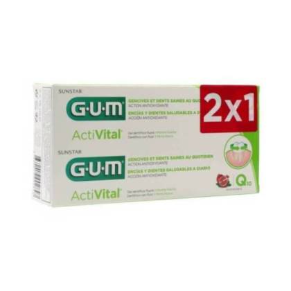 Gum Activital Tooth Gel 2x75 Ml Promo