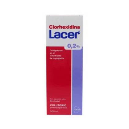 Lacer Colutorio Clorhexidina 0,2% 500ml.