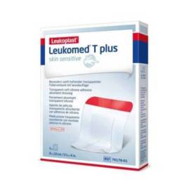 Leukomed T-plus Skin Sensitive Adhesive Sterile Dressing 10cm X 8cm 5 Units