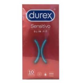 Durex Preservativos Sensitivo Slim Fit 10 Unidades