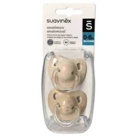 Suavinex Chupete Silicona Anatomico Clasico 06m 2 Uds