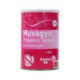 Muvagyn Probiotic Vaginal Tampon 9 Units Regular With Applicator