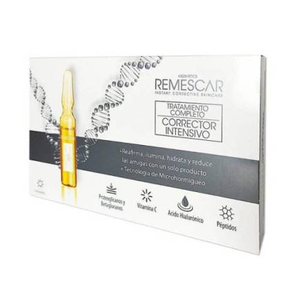 Remescar Ampollas Tratamiento Completo Corrector Intensivo 5 Ampollas