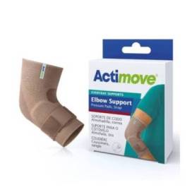 Actimove Elastische Ellbogenstütze Mit Polster Und Band Beige M