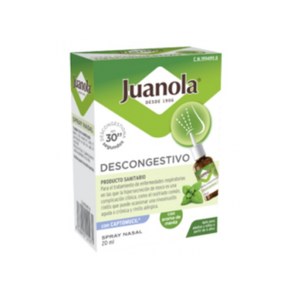 Juanola Descongestivo Spray Nasal 1 Envase 20 Ml