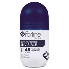 Farline Men's Invisible Deodorant Sensitive Skin Roll On 50 Ml