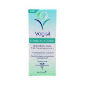 Vagisil Cuidado Incontinência Higiene Íntima 2 Em 1 250 Ml