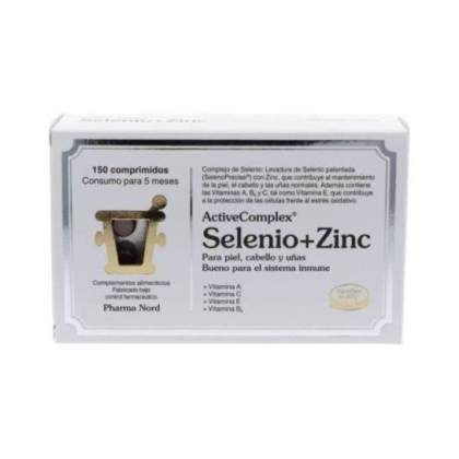 Active Complex Selénio + Zinco 150 Comprimidos