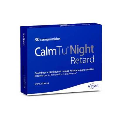 Calmtu Night Retard 30 Tablets Vitae