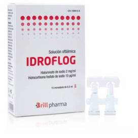 Idroflog Solução Oftálmica 15 Monodose 0,5 Ml