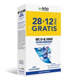 Arkovital Vitamina C E D3 1000 2x20 Comprimidos Promo