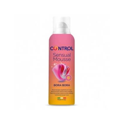 Control Sensual Mousse Bora Bora Masaje Corporal 125 Ml