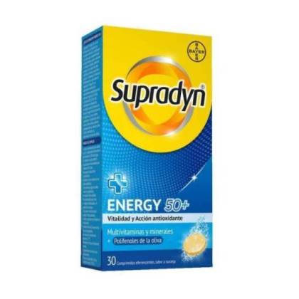 Supradyn Energy +50 30 Comprimidos Efervescentes