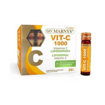 Vit-c 1000 Vitamin C Liposom 20 Fläschchen 10 Ml Marnys