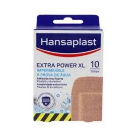 Hansaplast Extra Power Xl Sticking Plasters 10 Units 95x50 Mm