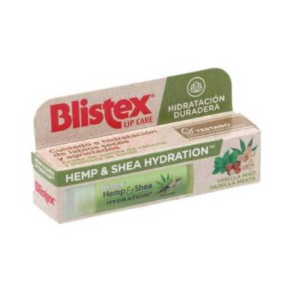 Blistex Henp & Shea 1 Stick 4,25 G Vanille Minze Geschmack