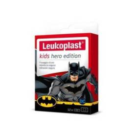 Leukoplast Kids Hero 8 Units 19 X 56 Mm + 4 Units 38 X 63 Mm Batman