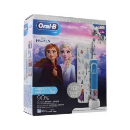 Oral B Escova Elétrcia Frozen + Estojo