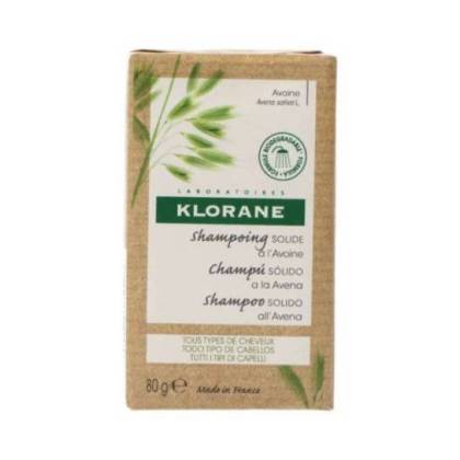 Klorane Solid Oatmeal Shampoo 80 G