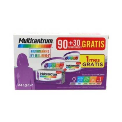 Multicentrum Mujer 90 30 Comprimidos Promo