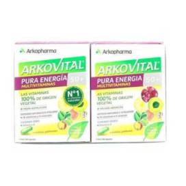 Arkovital Pura Energia +50 2x60 Cápsulas Promo