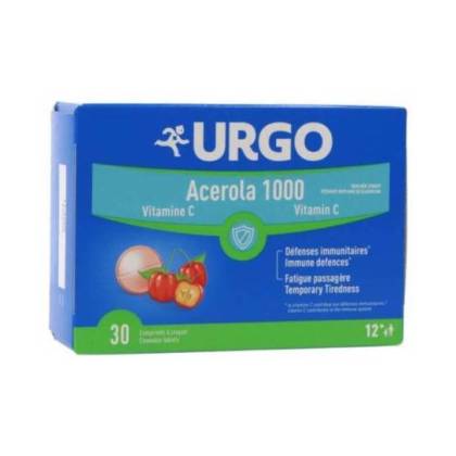 Urgo Acerola 1000 Vitamin C 30 Tablets