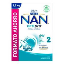 Nan Optipro 2 Leche De Continuacion 2x600 g Promo