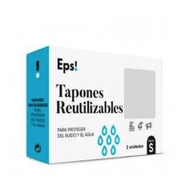 Tapones De Silicona Reutilizables Eps 2 Unidades Talla S
