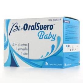 Bioralsuero Baby 4+4 Saquetas 1 Vaso 1 Jeringuilla