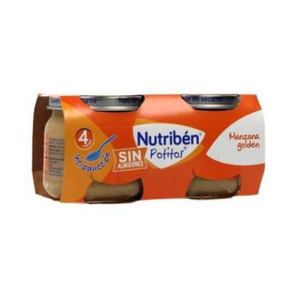 Nutriben Goldener Apfel Püree 2x120 G