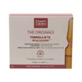 Martiderm Formula Nº 10 Colour Touch Spf 30 10 Ampullen 2 Ml