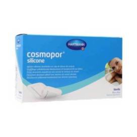 Cosmopor Silicone Curativo Estéril 15 Cm X 8 Cm 5 Unidades