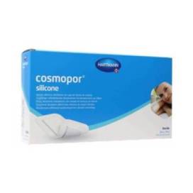 Cosmopor Silicone Steriler Verband 20 Cm X 10 Cm 5 Einheiten