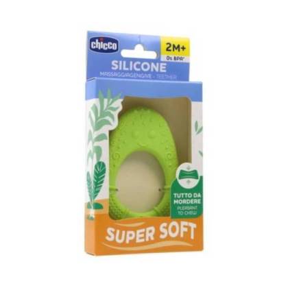 Chicco Supersoft Teether Avocado 2m+