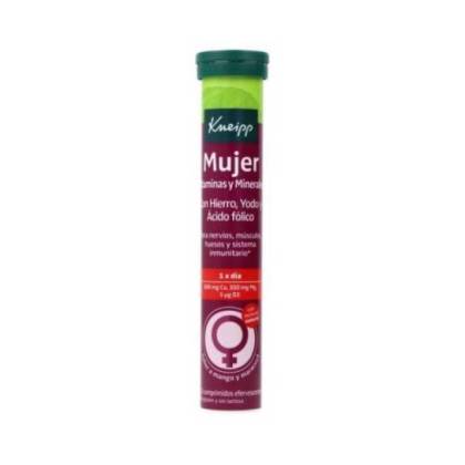 Kneipp Mulher Vitaminas E Minerais 15 Comprimidos Efervescentes Sabor Manga E Maracujá