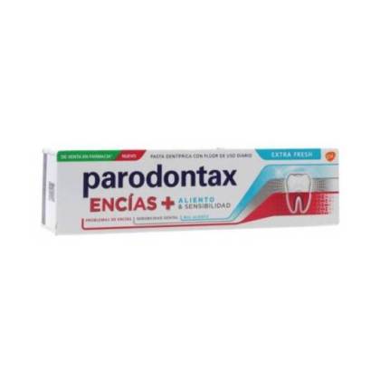 Parodontax Encias + Aliento & Sensibilidad Extra Fresh 75 Ml