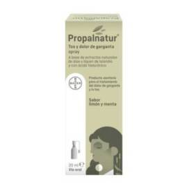Propalnatur Cough And Sore Throat Spray 20 Ml Lemon And Mint Flavor