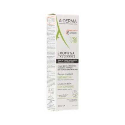 Aderma Exomega Allergo Balsamo Emoliente Antirascado 40 ml