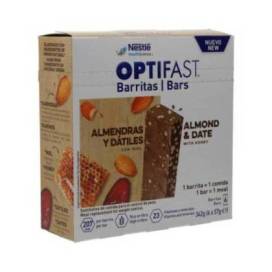 Optifast Bars Almond Dates And Honey Flavour 6 Units