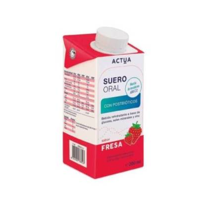 Actua Suero Oral 3x200 Ml Sabor Morango