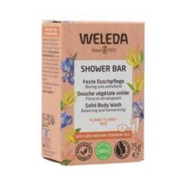 Weleda Shower Bar Ylang Ylang + Iris Sabão Sólido 75 G