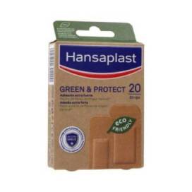 Hansaplast Green & Protect Adhesive Dressing Assorted 20 Units