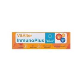 Vitalter Inmunoplus 20 Comp Sabor Naranja