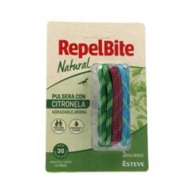 Repel Bite Natural 3 Pulseiras Com Citronela +3a