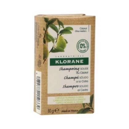 Klorane Champu Solido A La Cidra 80 g