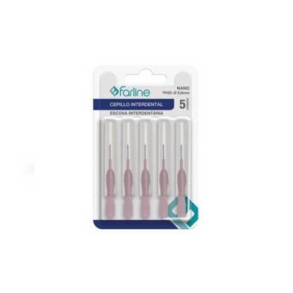 Farline Escova Interdental Nano 5 Unidades