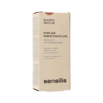 Sensilis Pure Age Perfection Fluid 30 Ml Cor 05 Peche Rose