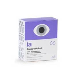 Interapothek Gotas Para Olhos Em Gel Com Dupla Hidratação 20 Monodose 0,35 Ml