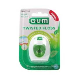 Gum 350 Twisted Floss Seide Mit Wachs 1 Einheit 30 M