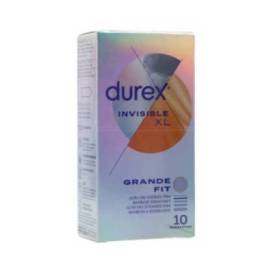 Durex Invisible Xl Condoms 10 Units
